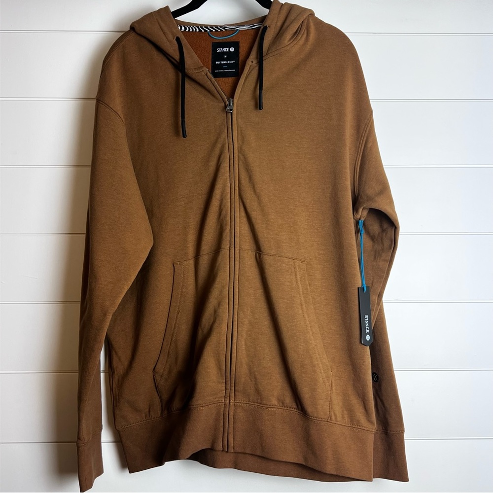 New Stance Men’s Medium Shelter Zip Hoodie